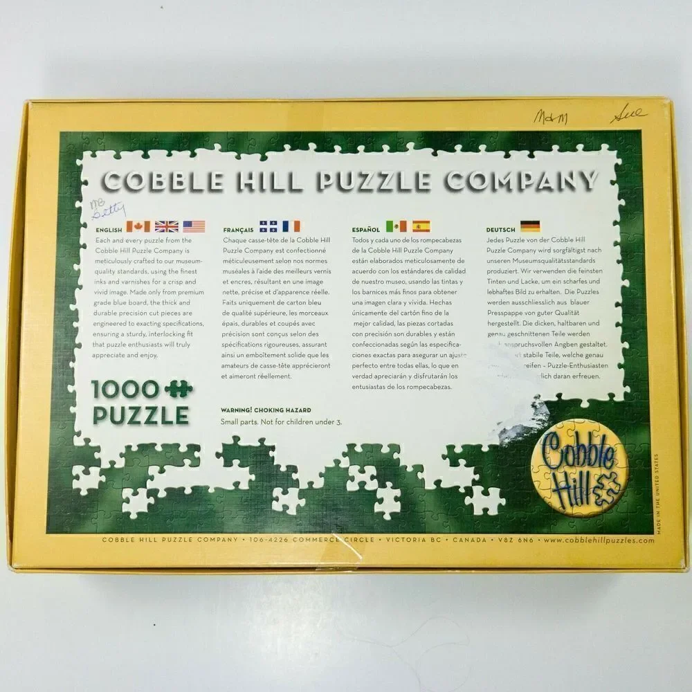 Cobble Hill Teacups 1000 Piece Puzzle
